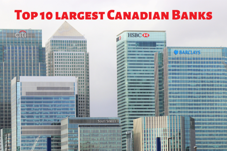 Read more about the article List of Top 10 largest Canadian Banks