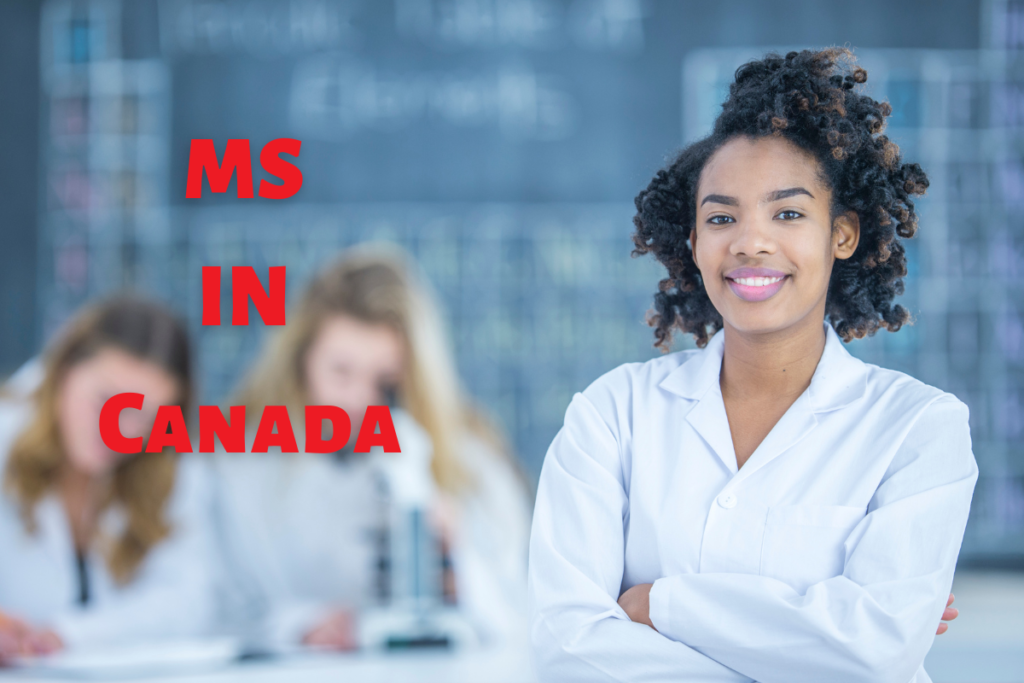 Master of Science (MS) in Canada for Pakistani Students 2023